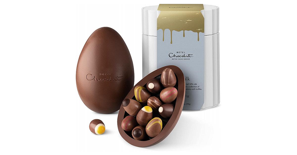 Hotel Chocolat Milk Chocolate Extra Thick Easter Egg Chocolate Shop