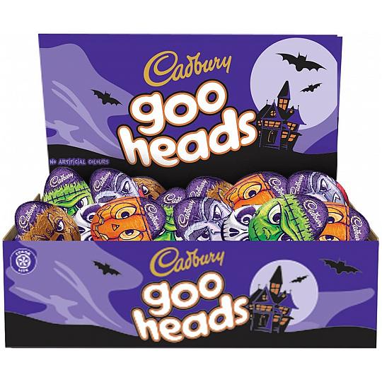 Cadbury goo heads Chocolate Eggs (Box of 48)