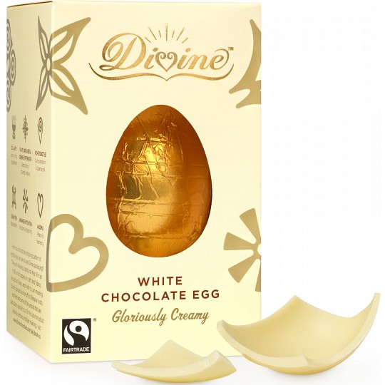 Divine White Chocolate Easter Egg