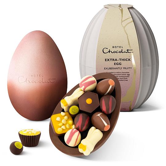 Hotel Chocolat Exuberantly Fruity Extra Thick Easter Egg