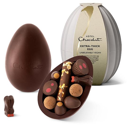 Hotel Chocolat Unbelievably Vegan Extra Thick Easter Egg