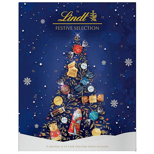 Lindt FESTIVE SELECTION Advent Calendar 289g