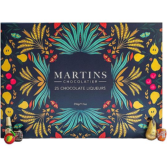 Martin’s Chocolatier 25 Chocolate Liqueurs Chocolate Box 314g