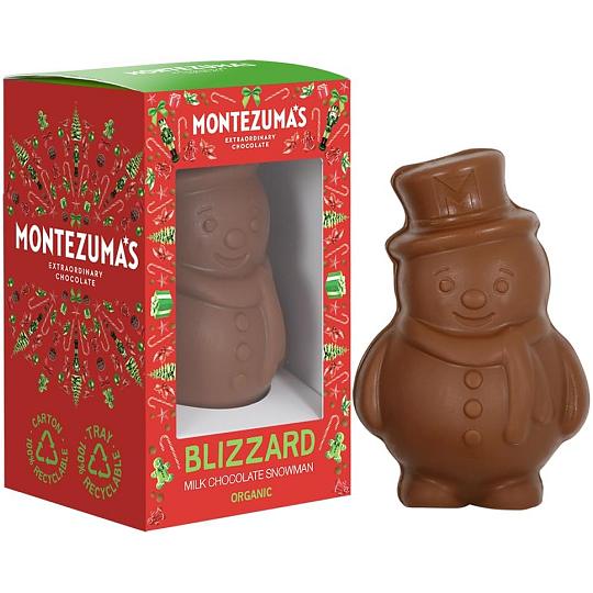 Montezuma’s Blizzard Hollow Milk Chocolate Snowman 75g