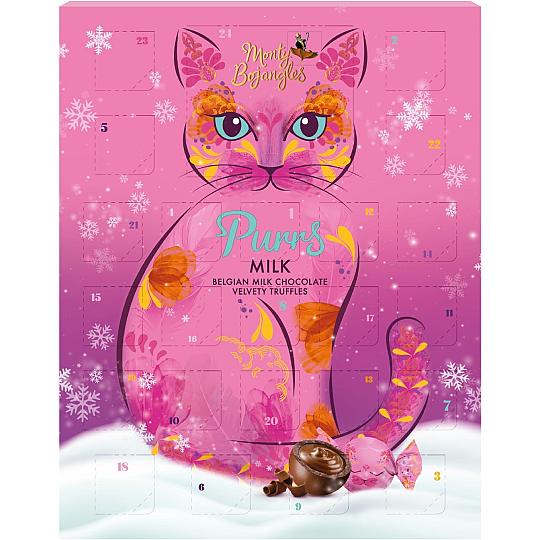 Monty Bojangles Purrs Milk Chocolate Truffles Advent Calendar