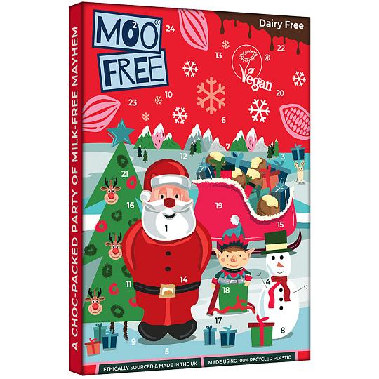 MOO FREE Dairy Free Milk Chocolate Advent Calendar