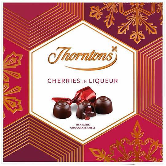 Thorntons Cherries In Liqueur