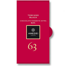 Amedei Toscano Black 63% Cocoa Dark Chocolate Bar