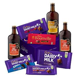 Cadbury Chocolate Bars & Beers Gift Set