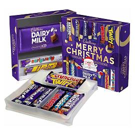 Cadbury MERRY CHRISTMAS Double Deck Chocolate Selection Box