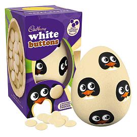 Cadbury white buttons Small Easter Egg