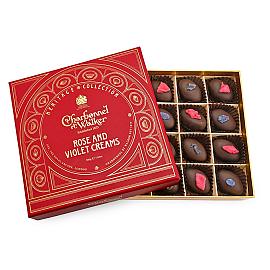 Charbonnel et Walker Rose and Violet Creams Chocolate Box 200g