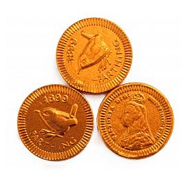 Chocolate Trading Co. Copper Farthing Milk Chocolate Coins