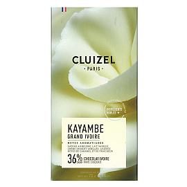Cluizel Kayambe Grand Ivoire 36% Cocao White Chocolate Bar 70g
