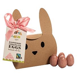 Cocoa Loco Raspberry Chocolate Mini Eggs 140g