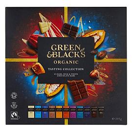 Green & Black’s Tasting Collection 25 Dark, Milk & White Chocolate Bars