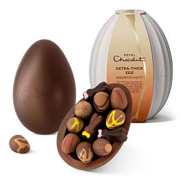 Hotel Chocolat Exquisitely Nutty Extra Thick Easter Egg