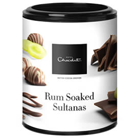 Hotel Chocolat Rum Soaked Sultanas Covered in Chocolate