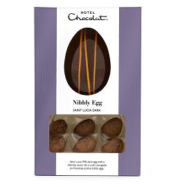 Hotel Chocolat Saint Lucia Dark Nibbly Egg