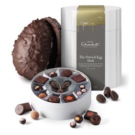 Hotel Chocolat The Dark Chocolate Giant Ostrich Easter Egg