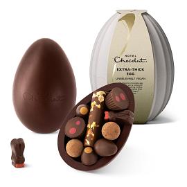 Hotel Chocolat Unbelievably Vegan Extra Thick Easter Egg