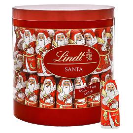 Lindt SANTA Mini Milk Chocolate Santa’s Tub 670g