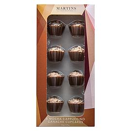 Martin’s Chocolatier 8 Mocha Cappuccino Ganache Chocolate Chocolate Cupcakes 150g