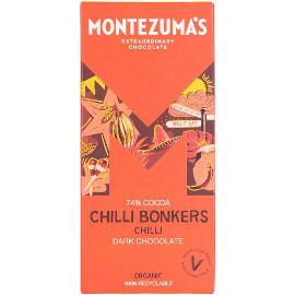 Montezuma’s Chilli Bonkers 74% Cocoa Dark Chocolate Bar with Chilli 90g