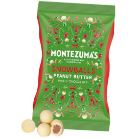 Montezuma’s Peanut Butter Chocolate Snowballs