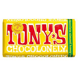 TONY’S CHOCOLONEL milk chocolate almond honey nougat Chocolate Bar 180g