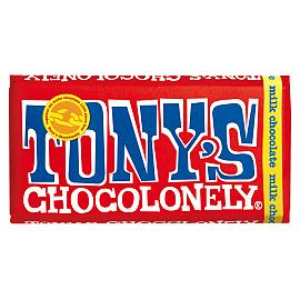 TONY’S CHOCOLONELY milk chocolate Chocolate Bar 180g