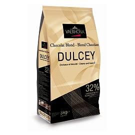 Valrhona Dulcey 32% Blond Chocolate Couverture Chocolate Chips 3kg