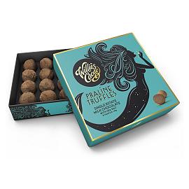 Willie’s Cacao Praline Truffles Single Estate Milk Chocolate Chocolate Truffles With Sea Salt