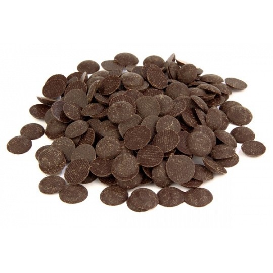 99% Dark Chocolate Couverture Chips - Chocolate Trading Co.